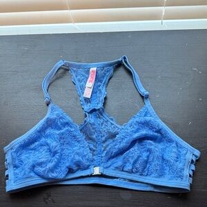 VS Pink - Blue Lace Bralette